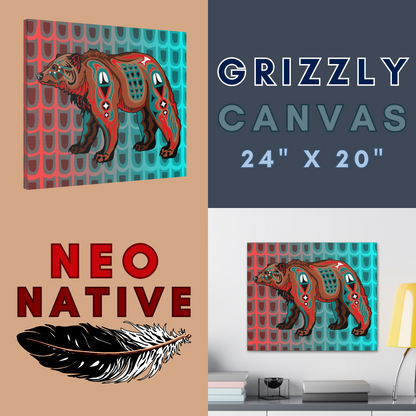 Grizzly Canvas