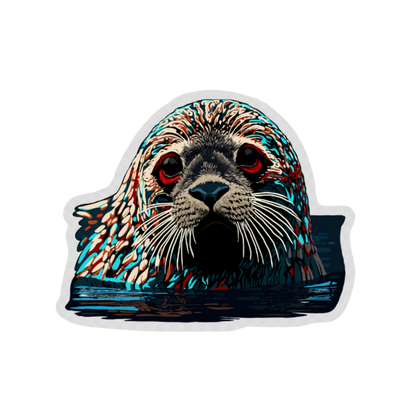 Harbor Seal Icon Sticker