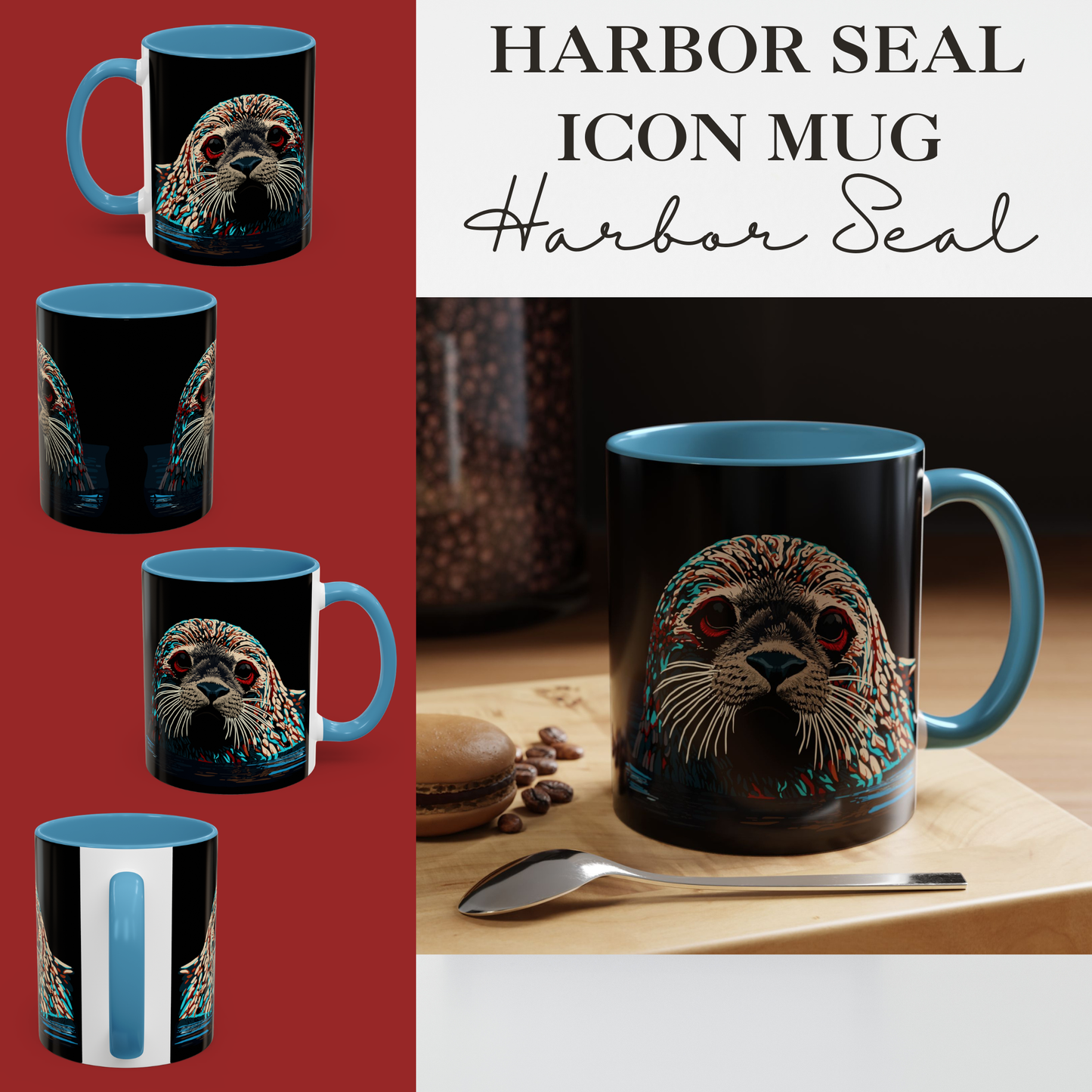 Harbor Seal Icon Mug