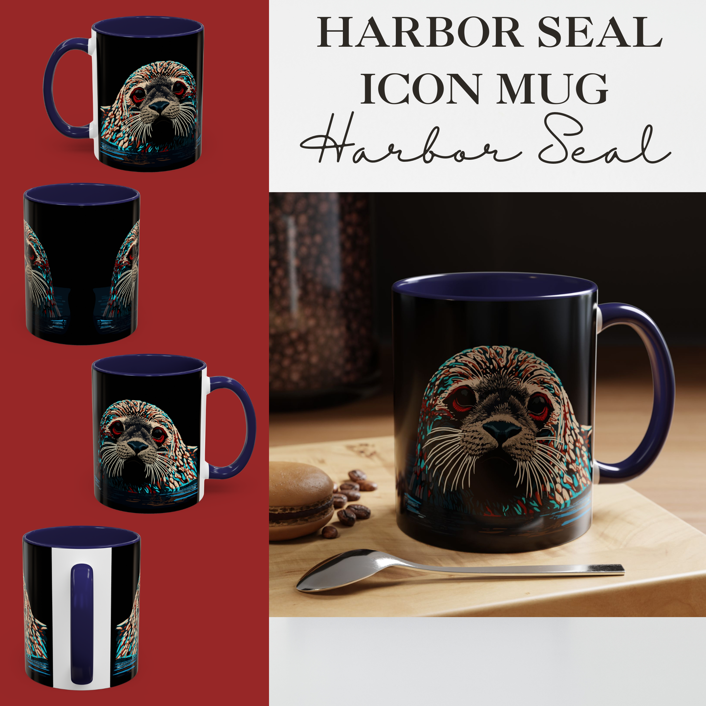 Harbor Seal Icon Mug