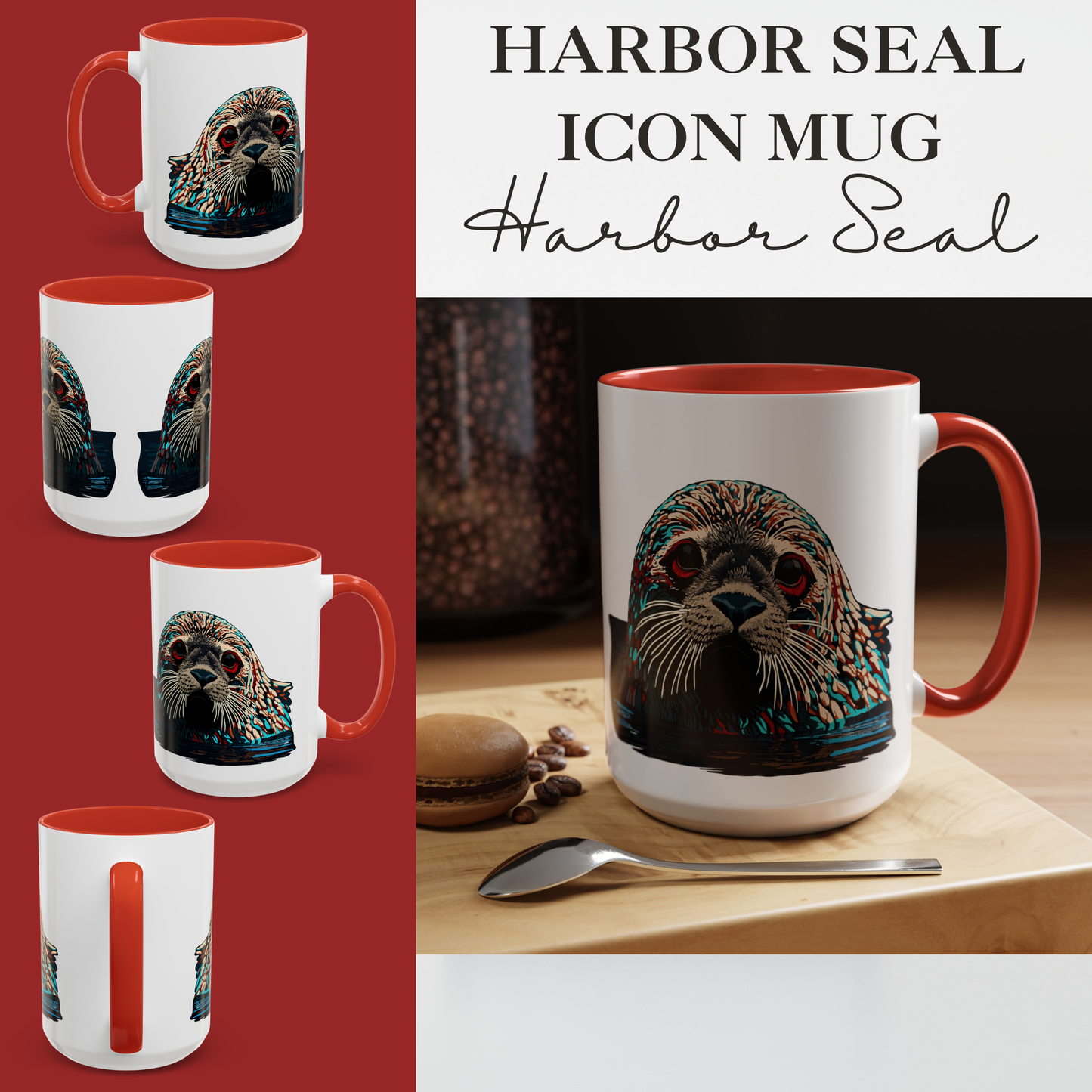 Harbor Seal Icon Mug