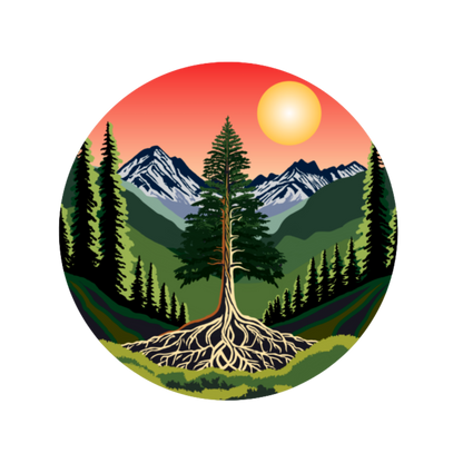 Heritage Spruce Tree Sticker