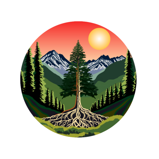 Heritage Spruce Tree Sticker