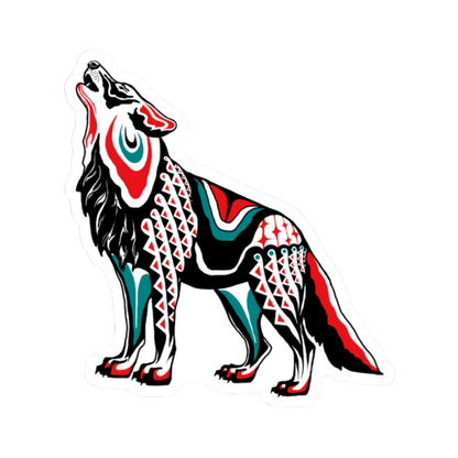 Howling Wolf Magnet