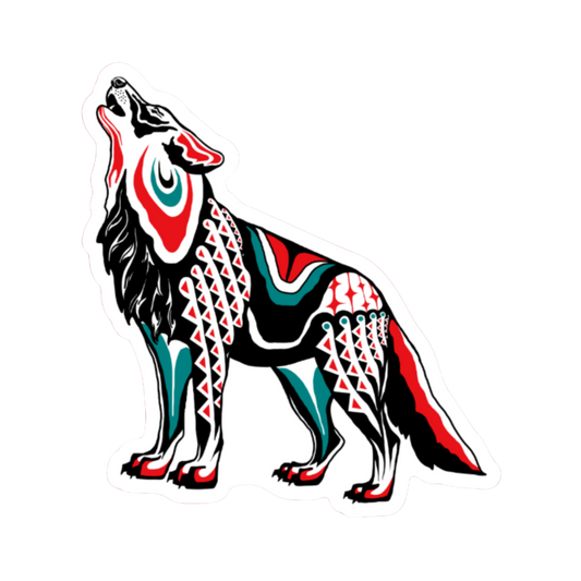 Howling Wolf Magnet