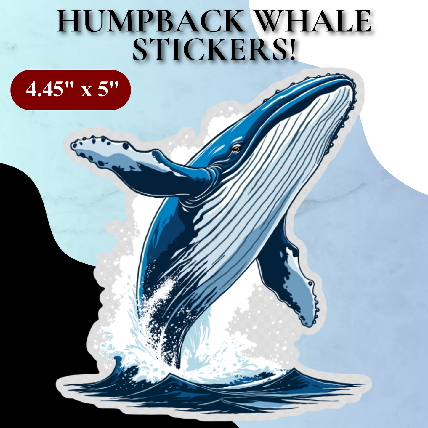 Humpback Whale Sticker