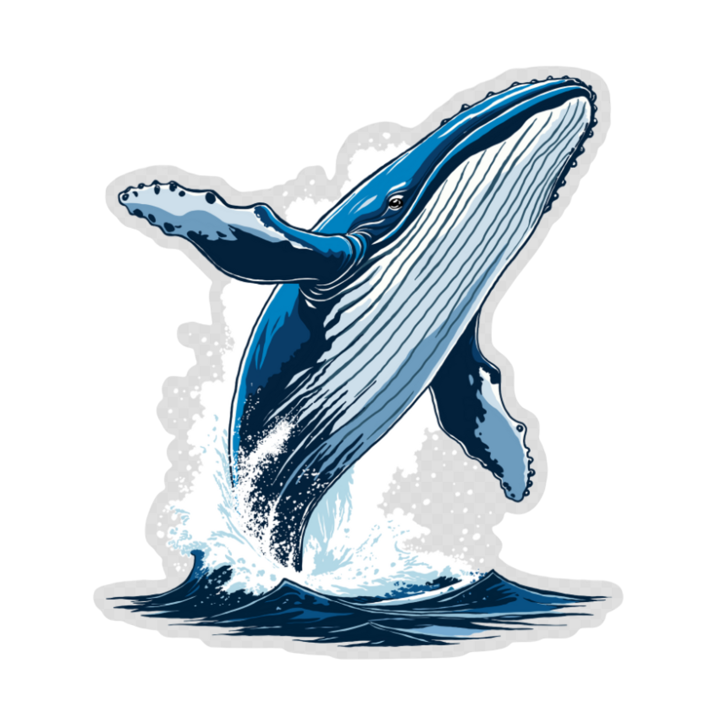 Humpback Whale Sticker