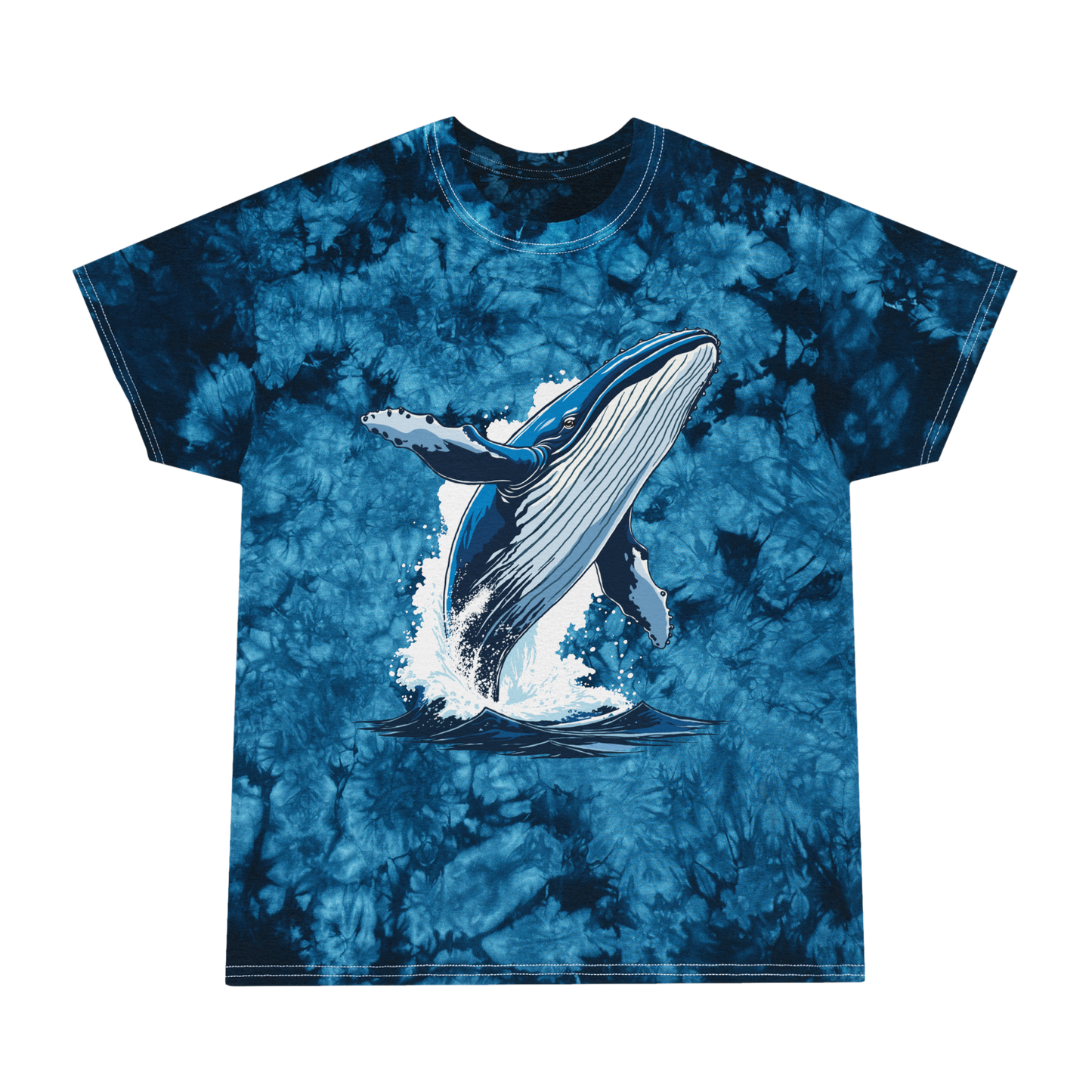 Humpback Whale Tie-Dye Tee