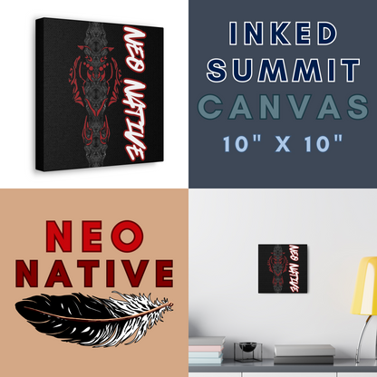 Inked Summit Canvas