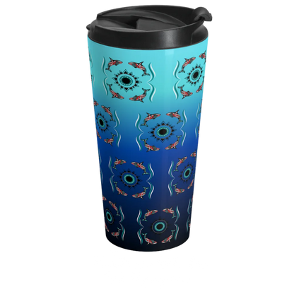 Killer Whale Wallpaper -Travel Mug