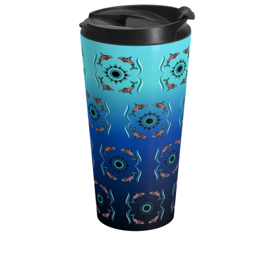 Killer Whale Wallpaper -Travel Mug
