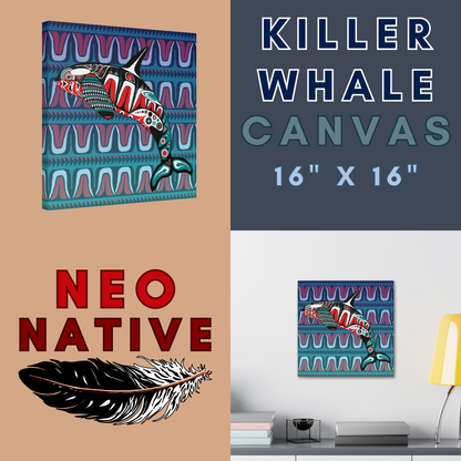 Killer Whale Canvas