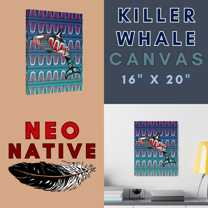 Killer Whale Canvas