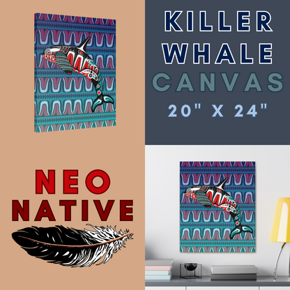 Killer Whale Canvas