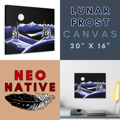 Lunar Frost Canvas