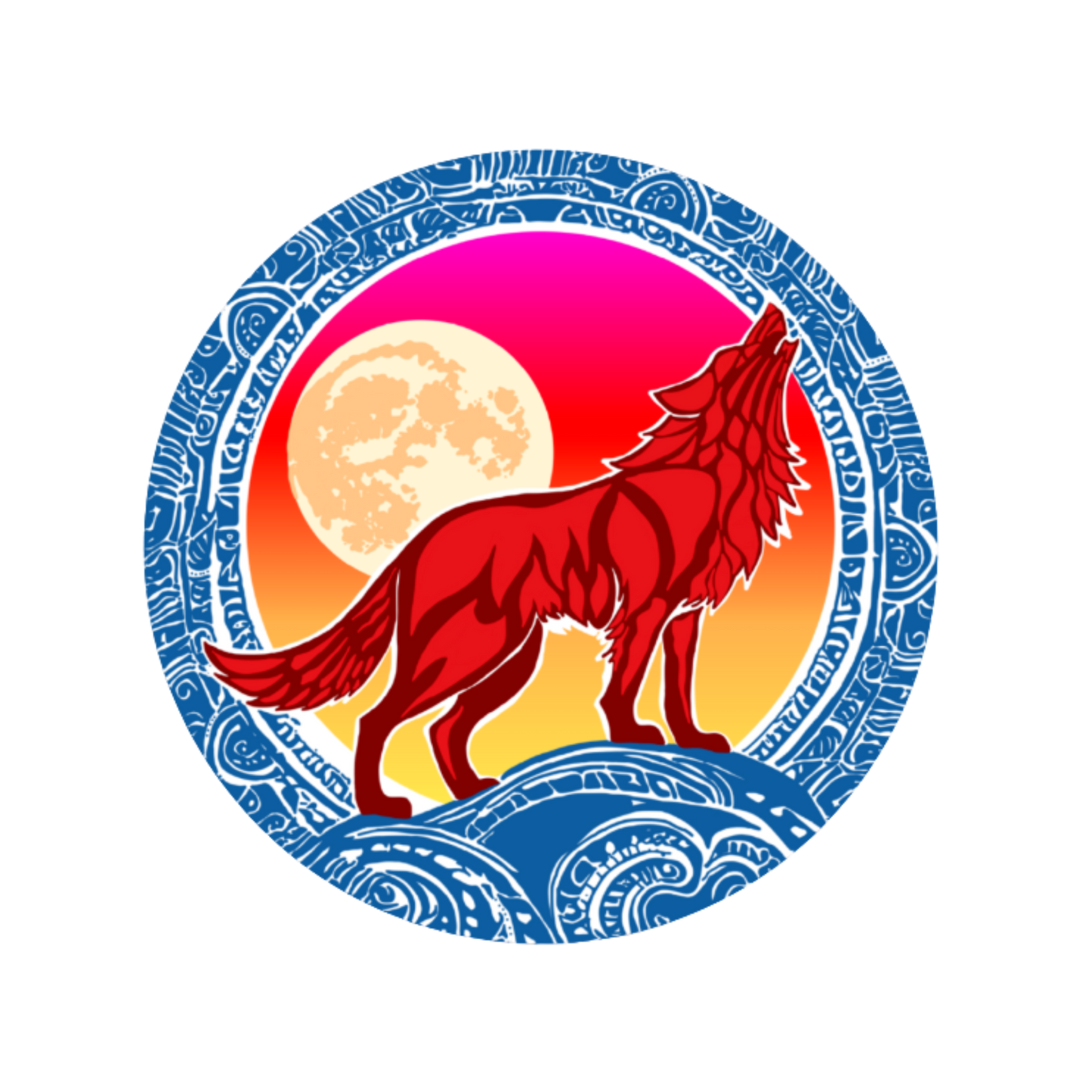 Loyalty Wolf Sticker