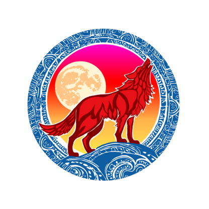 Loyalty Wolf Sticker