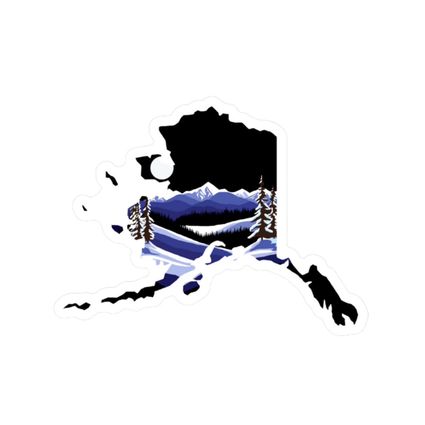 Lunar Frost Sticker