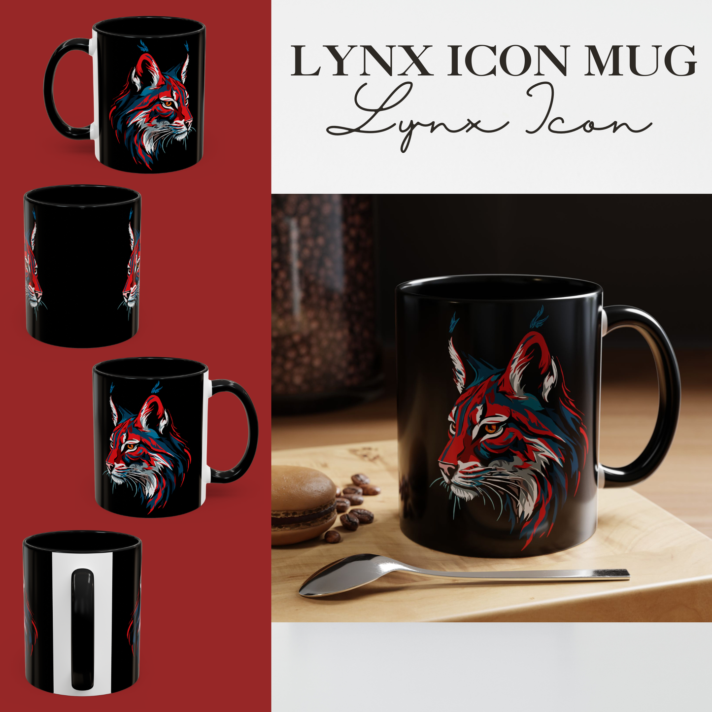 Lynx Icon Mug