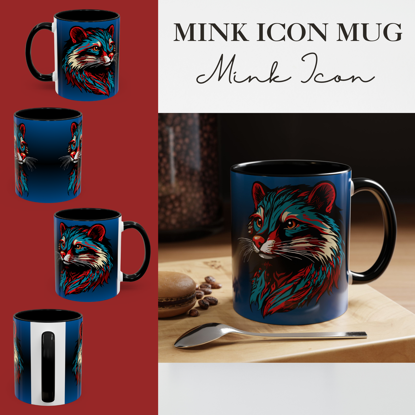 Mink Icon Mug