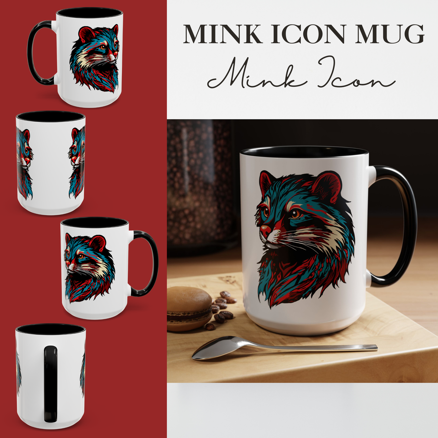 Mink Icon Mug