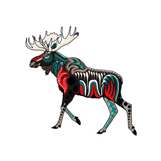 Moose Sticker