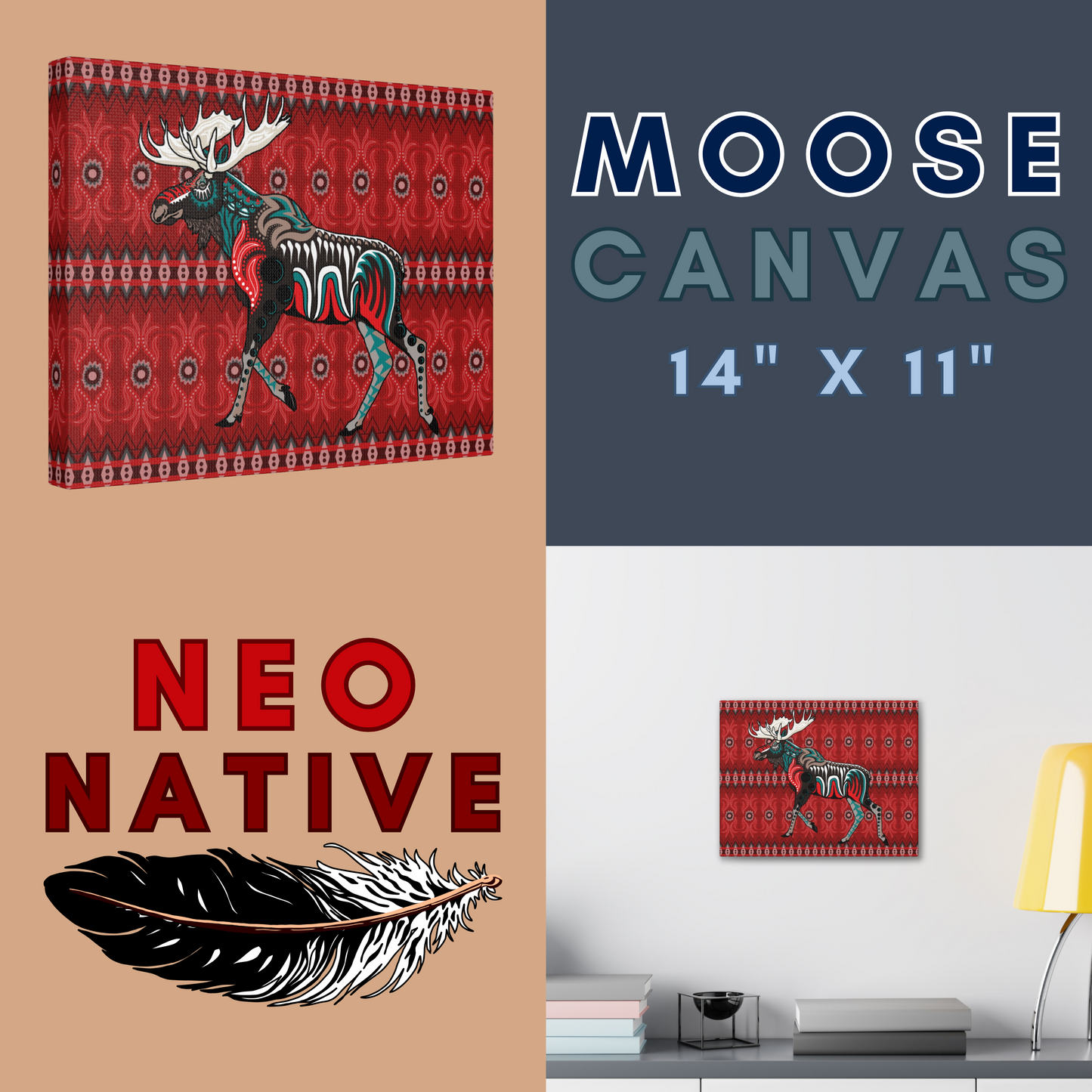 Moose Canvas