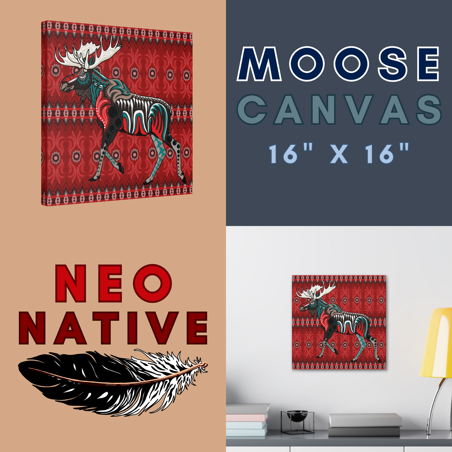 Moose Canvas