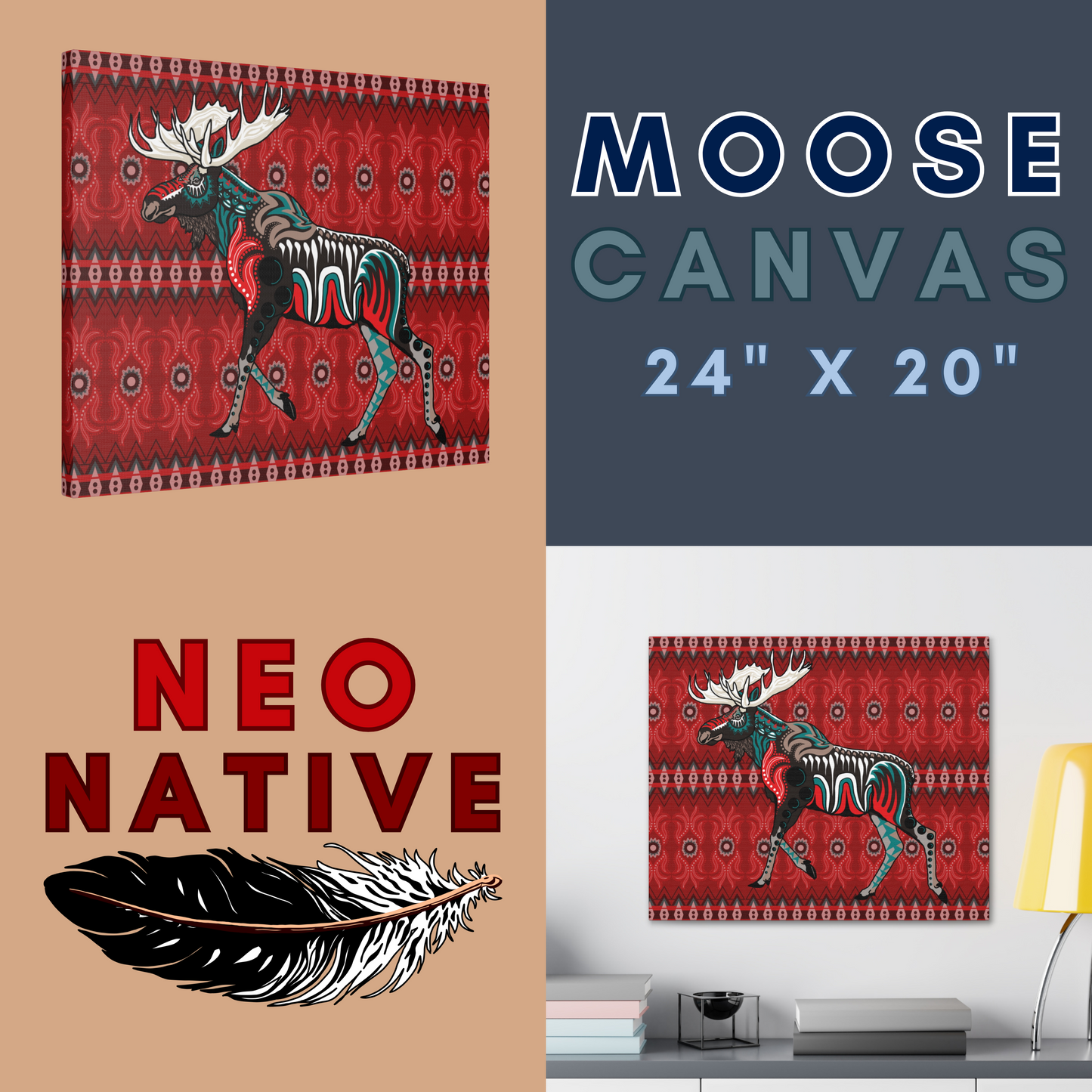 Moose Canvas
