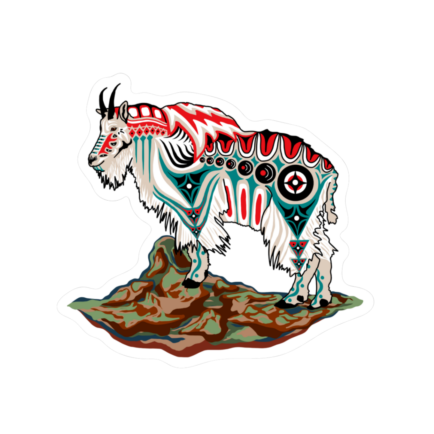 Mountain Goat Sticker