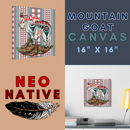 Mountain Goat Canvas