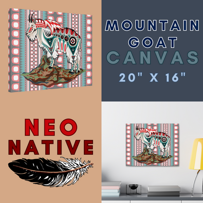 Mountain Goat Canvas