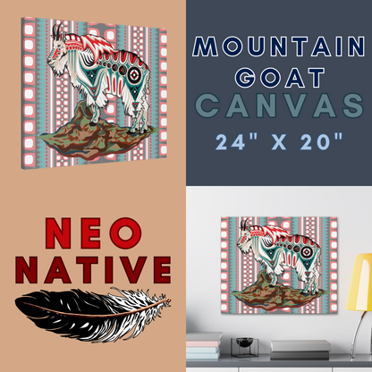 Mountain Goat Canvas