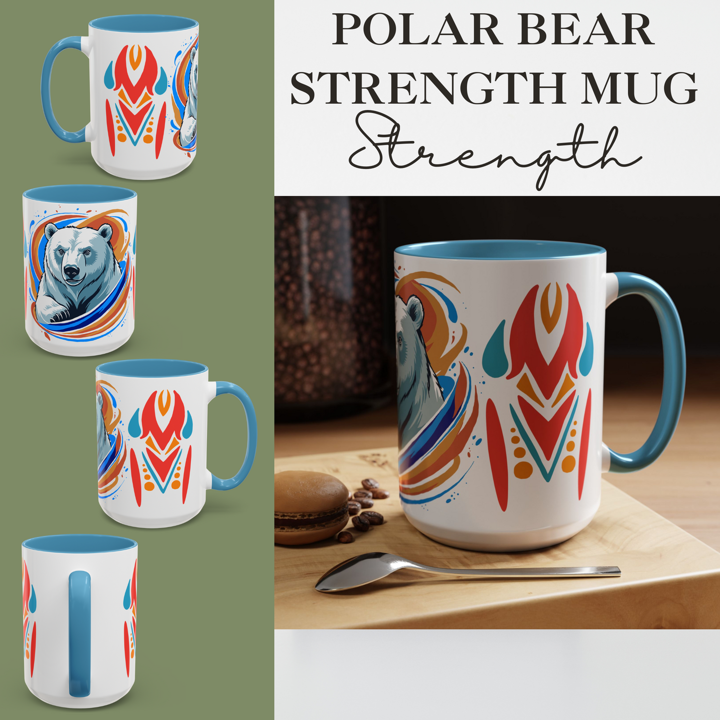 Polar Bear Strength Mug