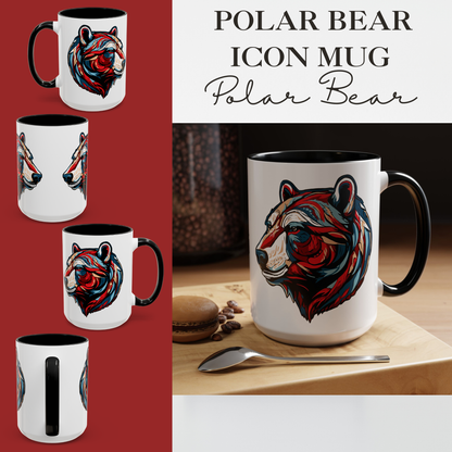 Polar Bear Icon Mug
