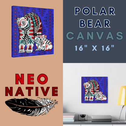 Polar Bear Canvas