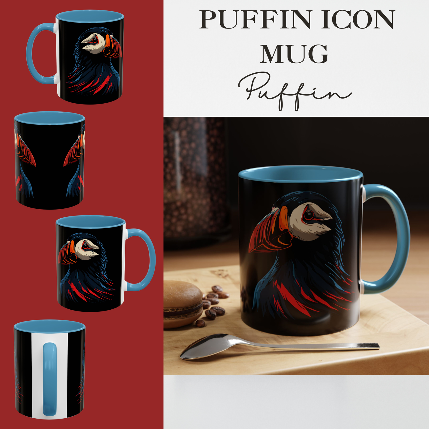 Puffin Icon Mug