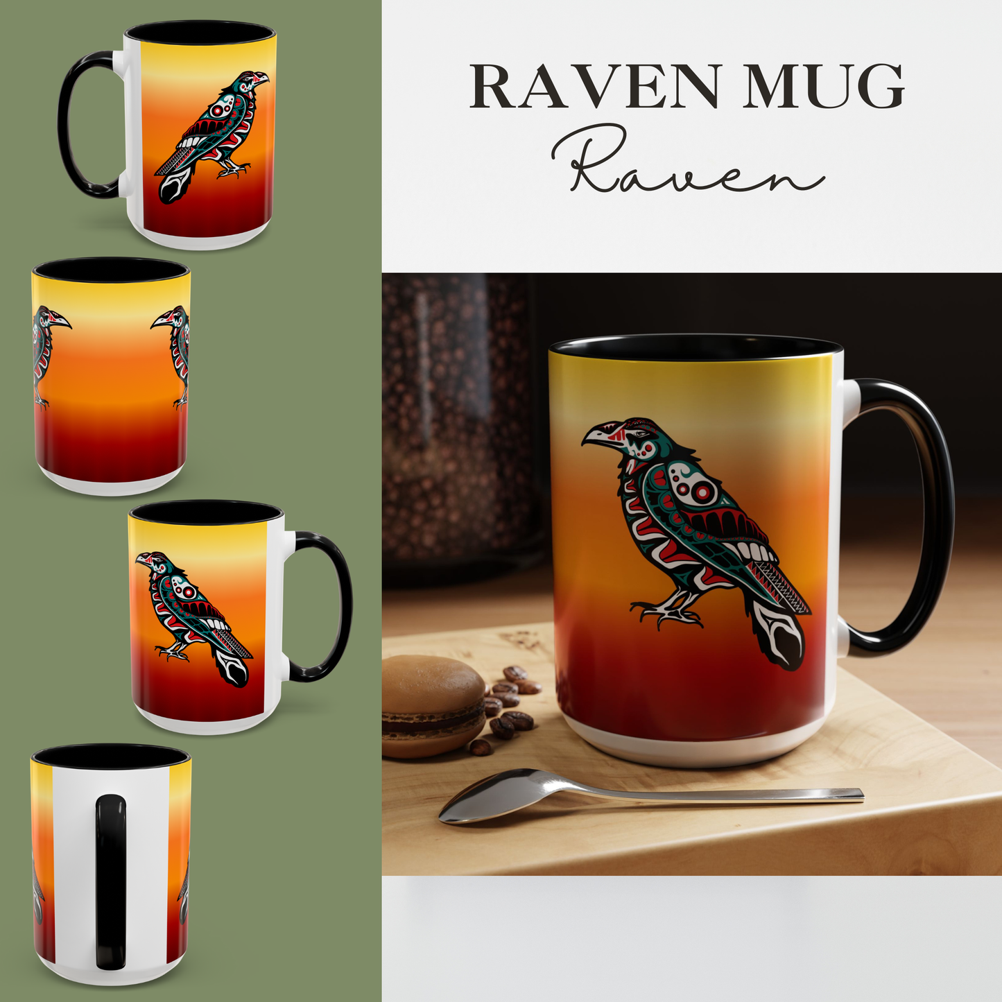Raven Mug