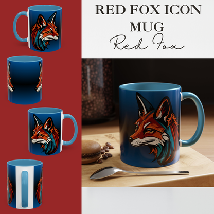 Red Fox Icon Mug