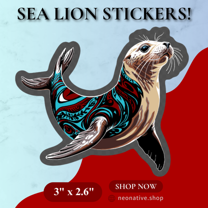Sea Lion Sticker