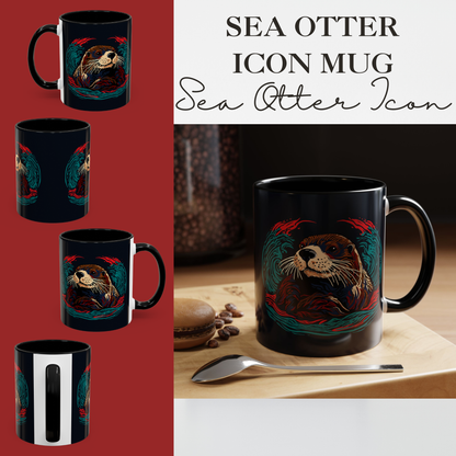 Sea Otter Icon Mug