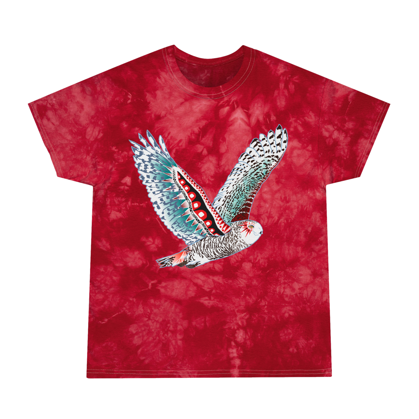 Snowy Owl Tie-Dye Tee