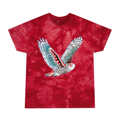 Snowy Owl Tie-Dye Tee