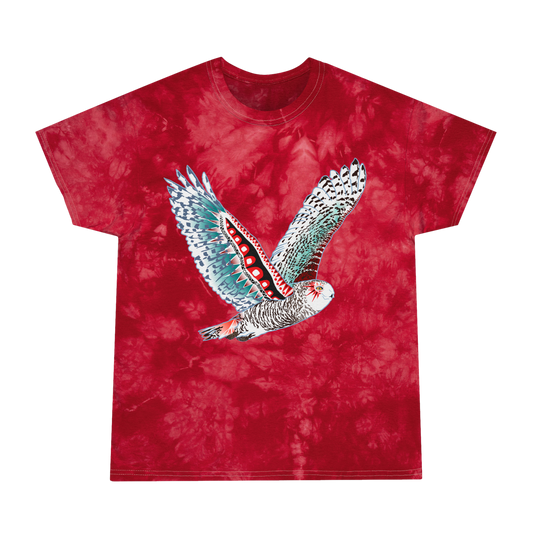 Snowy Owl Tie-Dye Tee