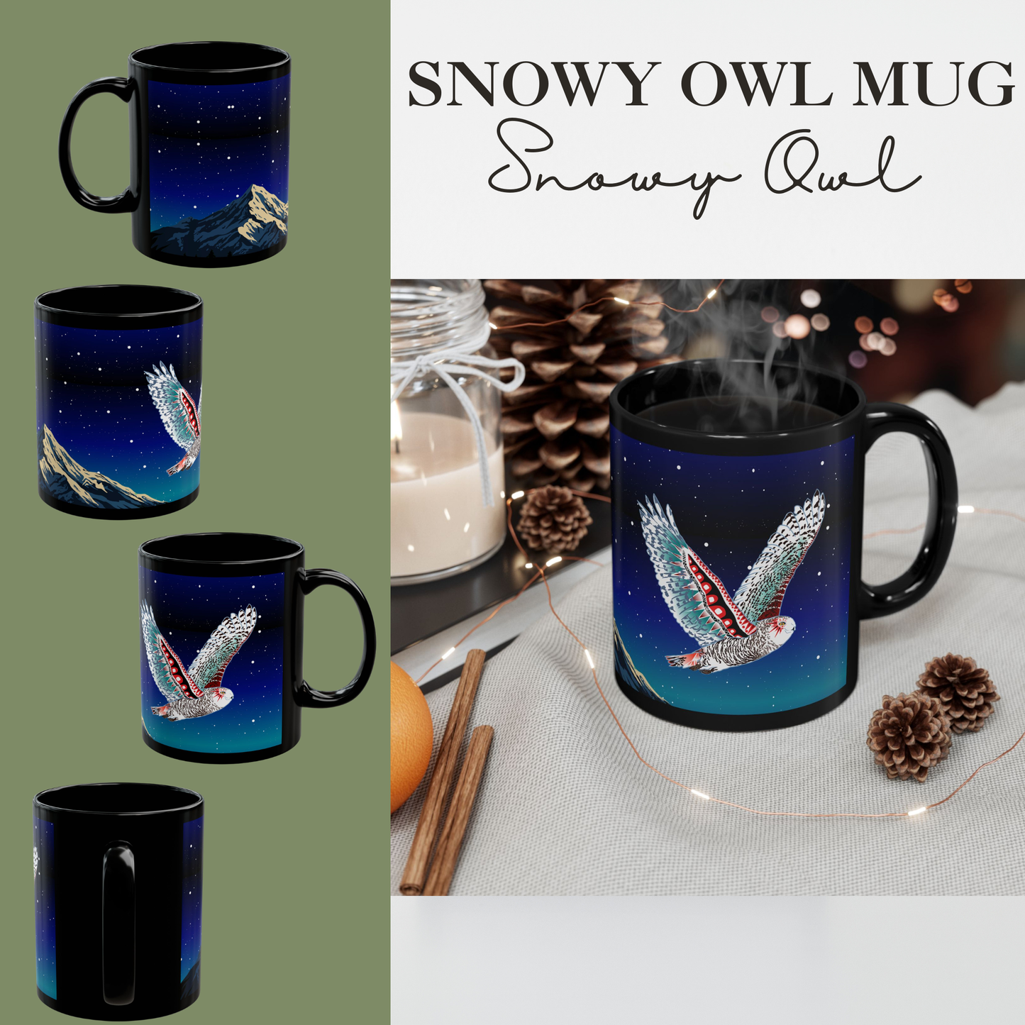 Snowy Owl Mug