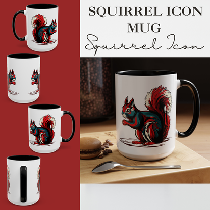 Squirrel Icon Mug