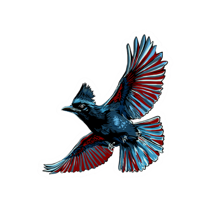 Steller's Jay Icon Sticker