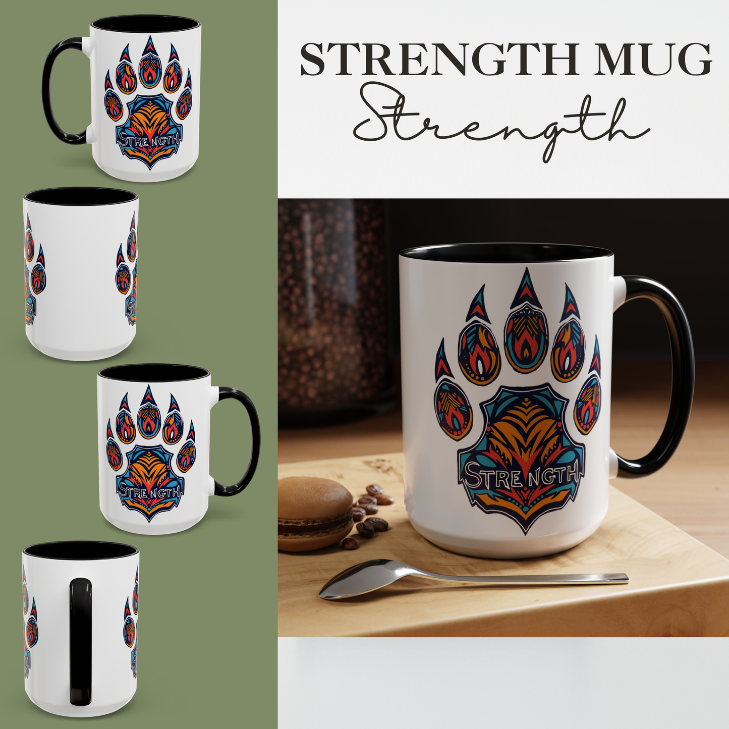 Strength Paw Mug