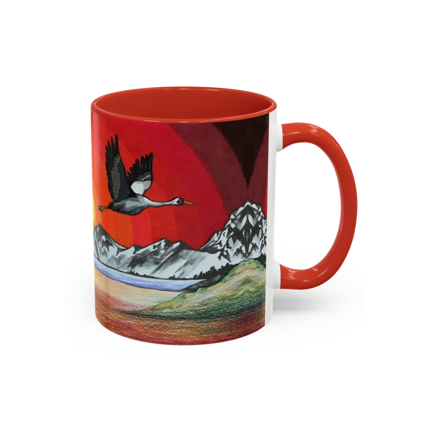 Summer Crane Mug