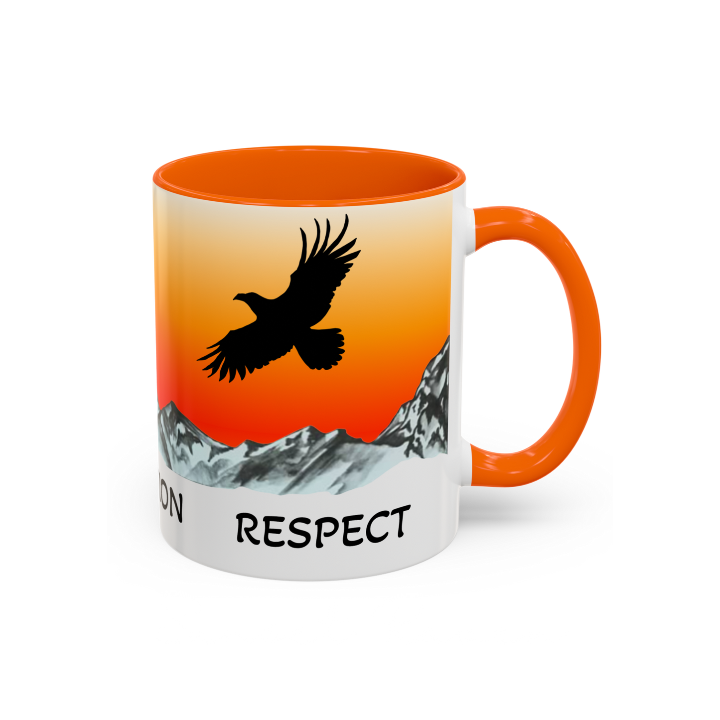 Sunset Raven Mug